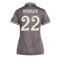 Billiga Real Madrid Antonio Rudiger #22 Tredje fotbollskläder Dam 2024-25 Kortärmad